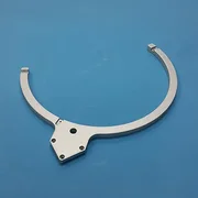 AMAT APPLIED MATERIALS 0020-31606 HOOP, 125MM, CHUCK, ALUM, ASP USED