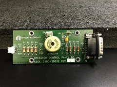 AMAT APPLIED MATERIALS 0100-20032 Operator Control Panel