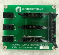 AMAT APPLIED MATERIALS 0100-20040 ASSY REMOTE SUPPLY DISTRIBUTION BD (4)