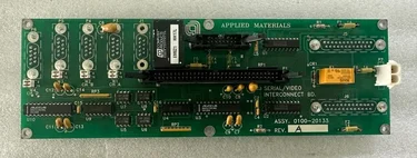 AMAT APPLIED MATERIALS 0100-20133 PCB ASSY, SERIAL/VIDEO INTERCONNECT BD