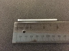 AMAT APPLIED MATERIALS 0200-00303 PIN. LIFT .120DIA HOLE, SAPPHIRE, SINERGY