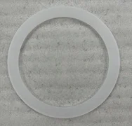 AMAT APPLIED MATERIALS 0200-00925 COVER RING, QUARTZ, THICK, 45 DEG, 200MM (2)