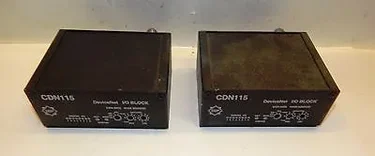 AMAT APPLIED MATERIALS CDN115, 0660-01851 D.I.P.  DEVICENET I/O BLOCK - LOT OF 2