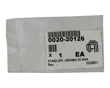 AMAT APPLIED MATERIALS STAND-OFF DC BIAS CERAMIC 0020-20126 REV B
