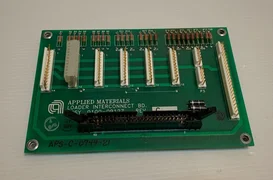 AMAT Applied Materials 0100-09127 Loader Interconnect Board CARDS Rev D