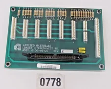 AMAT Applied Materials 0100-09127 Loader Interconnect Board PCB 