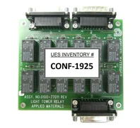 AMAT Applied Materials 0100-77011 Light Tower Relay PCB 0130-77011 Working Spare