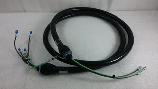 AMAT Applied Materials 0140-35655 Rev-P1 Power Cable w/ Shield 7&apos;