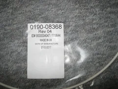 AMAT Applied Materials 0190-08368 Chemrez Large Viton O-Ring ID 20.8&quot; CSD 0.275&quot;