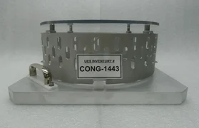 AMAT Applied Materials 0270-09227 Chamber Lid View Port 0021-02640 Used Working