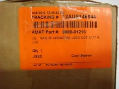 AMAT, Applied Materials, 0680-01219, CB MAG 3P 240VAC 50A LOAD SIDE