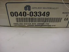 AMAT Applied Materials 200mm TXZ COOLING WATER BOX, 0040-03349, NOS