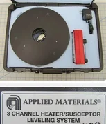 AMAT Applied Materials 3 channel heater suspector leveling system 0050-00711