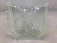 AMAT Applied Materials 3350-00048 INSERT QUARTZ GLASS SQUARE CORNER RAP