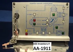 AMAT Applied Materials Beamline Vacuum Control panel 0100-90533 AMAT Quantum X