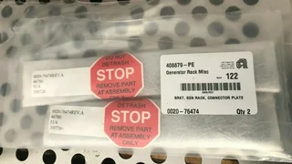 AMAT BRKT, GEN RACK, CONNECTOR PLATE 0020-76474 