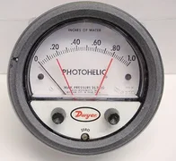 AMAT/Dwyer 3001MR Photohelic Gauge 0090-09139 Assy. Pressure Gage 24VD  N09I TC