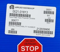 AMAT Face Plate TEOS Producer 200mm 0021-01813