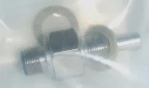 AMAT Flow Insertion Sensor SST 3030-04879 Applied Materials Turck W/Gasket