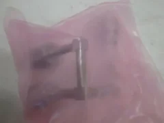 AMAT, Gas Line, Tee, Ampule Helium/Vacuum, Tantalum, 0050-07523, New