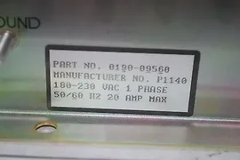 AMAT LAMP DRIVER 0190-09560