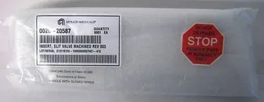 AMAT Part No: 0020-20587 Insert, Slit Valve Machined Rev 003
