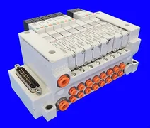 AMAT SMC VV5Q11-08-DAJ00314 Pneumatic Manifold D-Sub VQ1301NY Valve 0190-23114