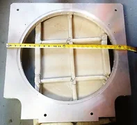 AMAT WxZ CVD Chamber Assembly, Isolation Valve Assembly, 200mm, 0010-36278