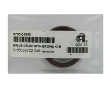 APPLIED MATERIAL AMAT CENTERING RING NW-25-CR-SV BROWN O-R 3700-01543