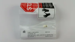 APPLIED MATERIALS 0010-46718 ASSY GAS PLUG 300MM PVD