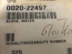 APPLIED MATERIALS 0020-22497 WATER BLOCK ASSEMBLY AMAT