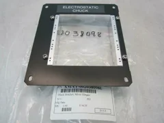 APPLIED MATERIALS 0020-38098 AMAT ELECTROSTATIC CHUCK BLACK BRACKET SILVER HINGE