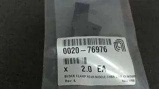 APPLIED MATERIALS - 0020-76976 - BLOCK, CLAMP, REAR, MIDDLE, CHBR C&amp;D, CE