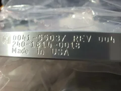 APPLIED MATERIALS 0041-55037 BLOCKER PLATE LOWER SINGLE ZONE PRODUCER AMAT