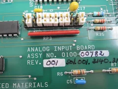  APPLIED MATERIALS 0100-00782 ANALOG INPUT PCB REV-001