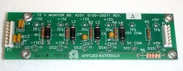 APPLIED MATERIALS 0100-20071 PCB ASSY, 15V NONITOR