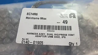 APPLIED MATERIALS  0140-01905 HARNESS DUAL IHC/PRESS. CONT.ADAPTER UMB SIDE,IPS
