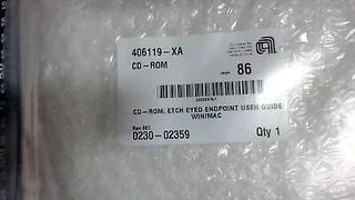 APPLIED MATERIALS - 0230-02359 - CD-ROM: ETCH EYED ENDPOINT USER GUIDE WIN/MAC