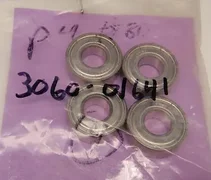 APPLIED MATERIALS 3060-01641 BRG BALL .25 ID X .50 OD X.19 W SST 440C (Lot of 4)