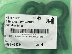 APPLIED MATERIALS 3090-01234 AMAT BOLT EYE 4 PCS