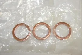 APPLIED MATERIALS 3320-02242 (21) 1.33 CFF OFHC Copper Gaskets