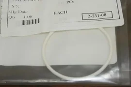 APPLIED MATERIALS 3700-02395 ID 1.987 CSD .103 CHEMRAZ SC513 80 Duro WHT O-Ring