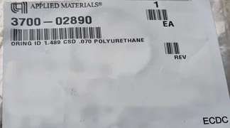 APPLIED MATERIALS 3700-02890 POLYURETHANE O-RING (r4s2.7b10)