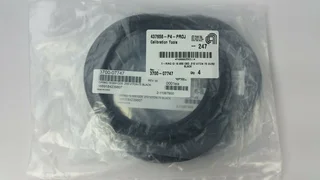 APPLIED MATERIALS 3700-07747 O-RING ID 19.955 CSD .210 VITON 75 BLACK LOT OF 4