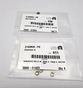 APPLIED MATERIALS 3880-01023 WASR LKG SPLIT #6 .250D X .1481D X .031THK SST