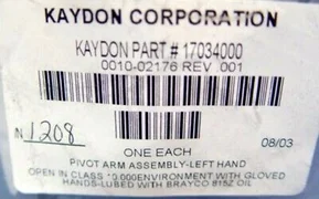 APPLIED MATERIALS (AMAT) 0010-02176 ASSY, LH, PIVOT AND BEARING, 300MM ROBOT