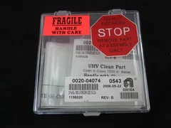 APPLIED MATERIALS (AMAT) 0020-04074 WINDOW, DYNASIL 1000,2.50X2.10X.197THICK