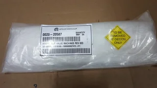 APPLIED MATERIALS/AMAT 0020-20587, INSERT, SLIT VALVE MACHINED