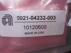 APPLIED MATERIALS (AMAT) 0021-04232 BAR RF CONNECTOR COMPLIANT, NI PLT, IMP