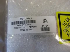 APPLIED MATERIALS AMAT 0021-78246 - ANCHOR CLEVIS - REV 200